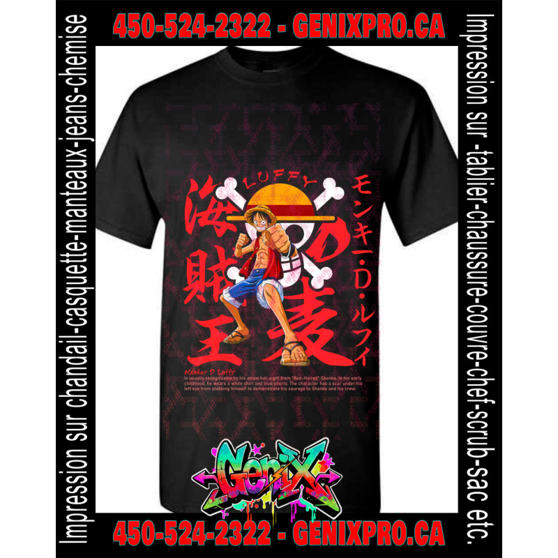 TSHIRT One Piece Luffy-1