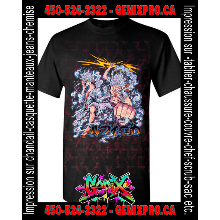 TSHIRT  One Piece Luffy GEAR 5