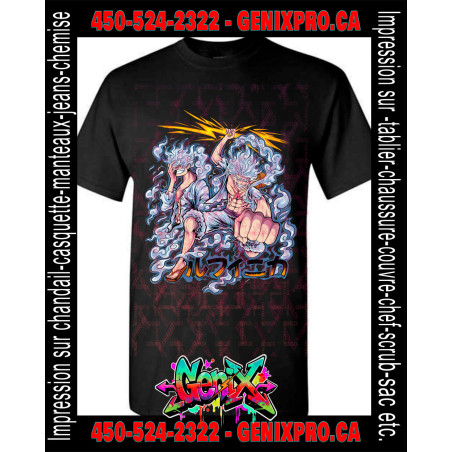TSHIRT  One Piece Luffy GEAR 5