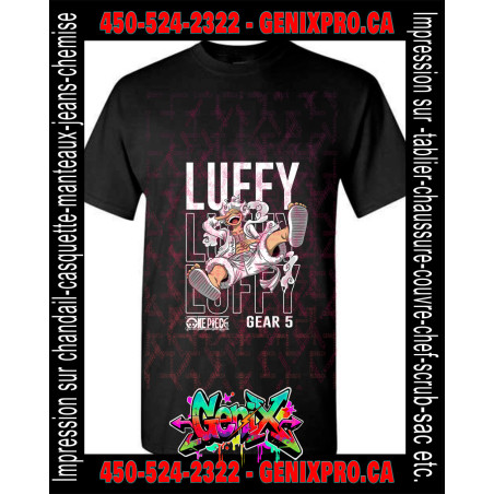 TSHIRT One Piece Luffy GEAR 5-3