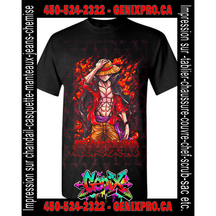 TSHIRT One Piece Luffy-3
