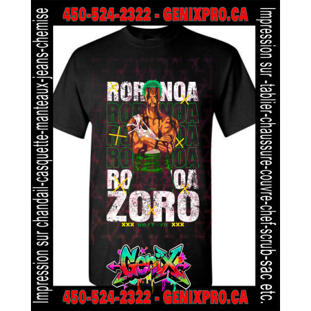 TSHIRT One Piece Roronoa Zoro-4