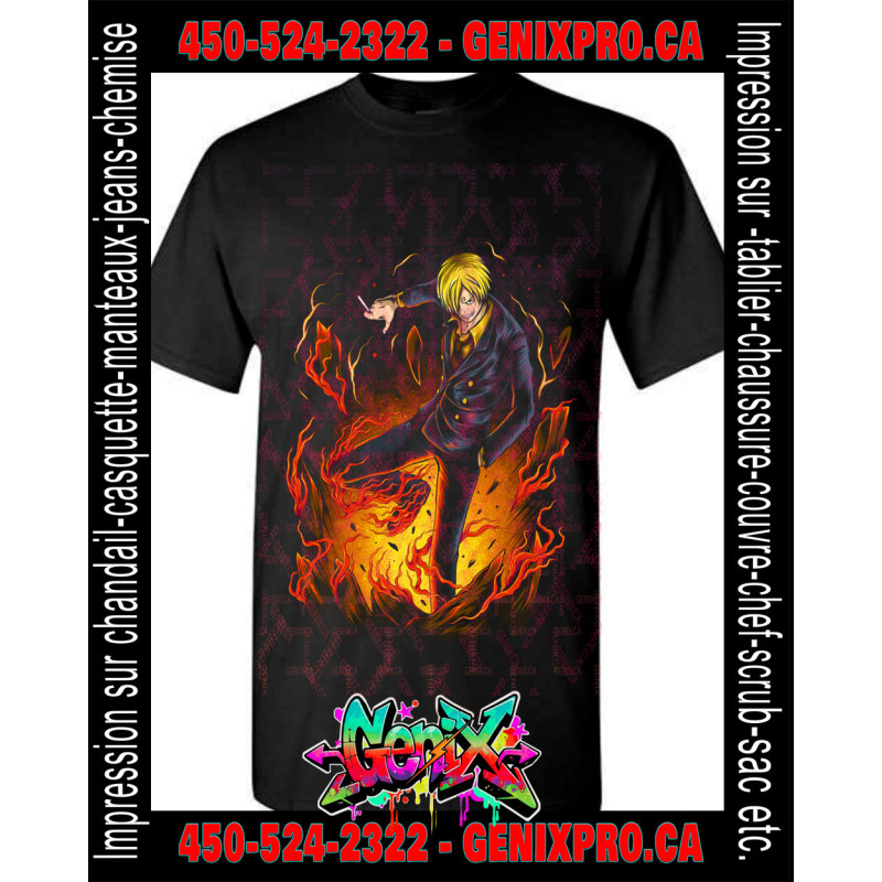 TSHIRT One Piece Sanji Vinsmoke