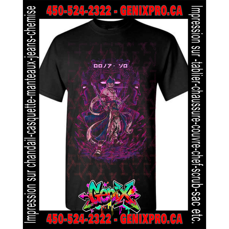 TSHIRT One Piece Roronoa Zoro-5