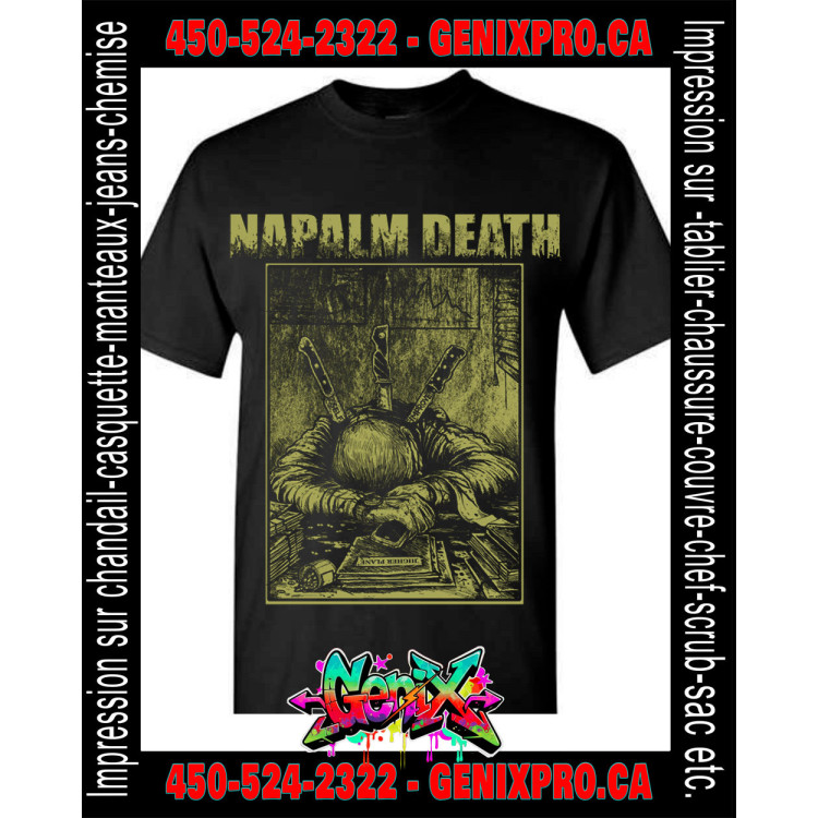 TSHIRT NAPALM DEATH-3