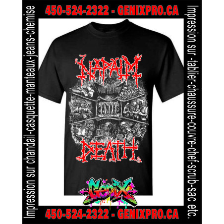 TSHIRT NAPALM DEATH-2
