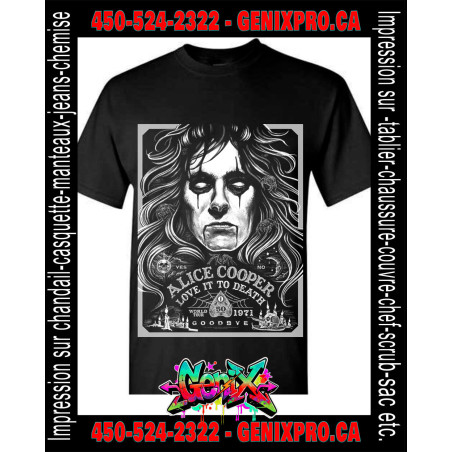 Alice Cooper T-Shirt – Love It to Death Ouija 1971