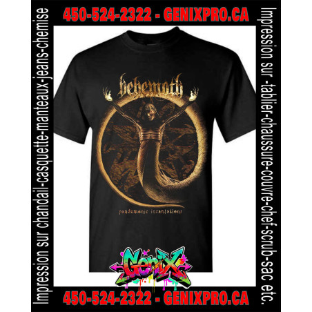 Behemoth T-Shirt – Pandemonic Incantations Album