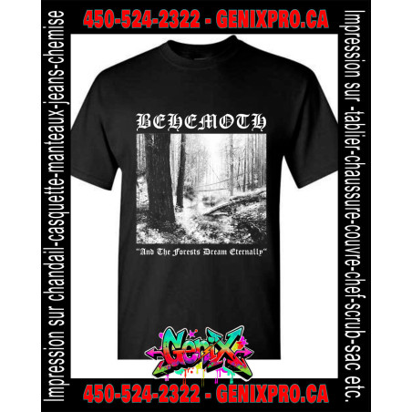 T-Shirt Behemoth – And The Forests Dream Eternally