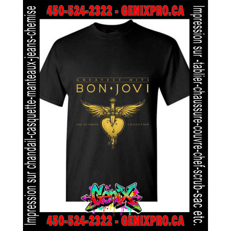 T-Shirt Bon Jovi – Greatest Hits The Ultimate Collection