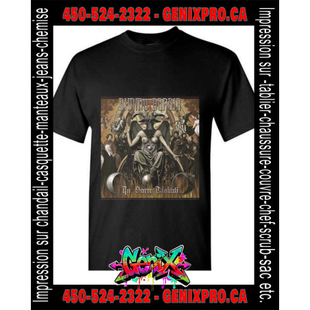 Dimmu Borgir T-Shirt – In Sorte Diaboli Official Album Cover