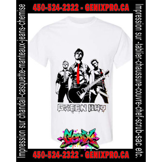 TSHIRT GREEN DAY-1