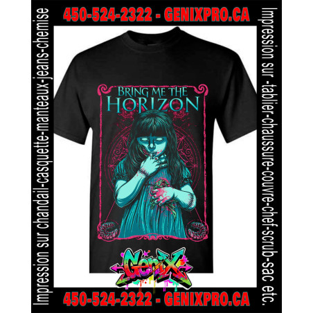 T-shirt Bring Me The Horizon - L'Horreur Gothique et Théâtrale du Metalcore