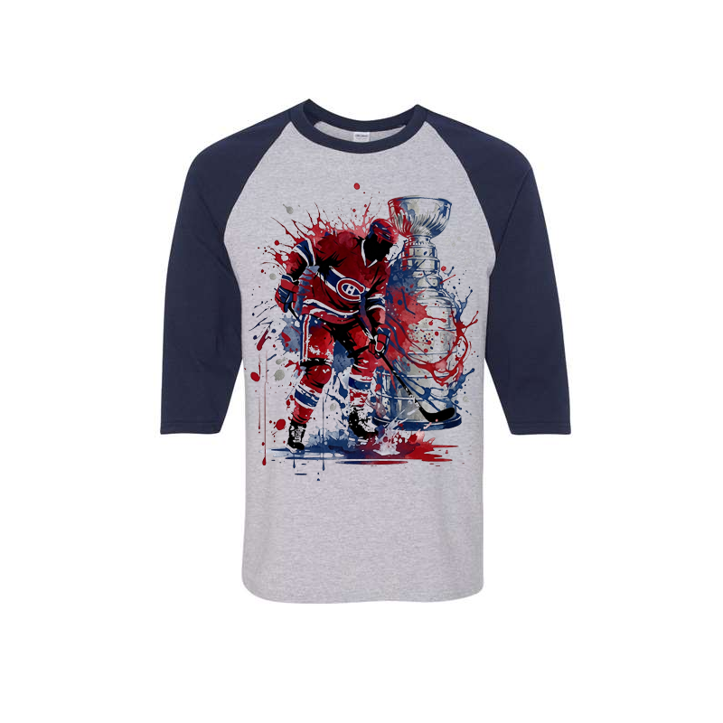 Canadien-Serie-Raglan