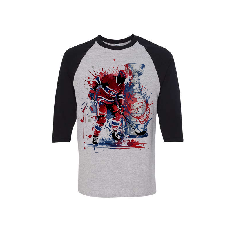 Canadien-Serie-Raglan
