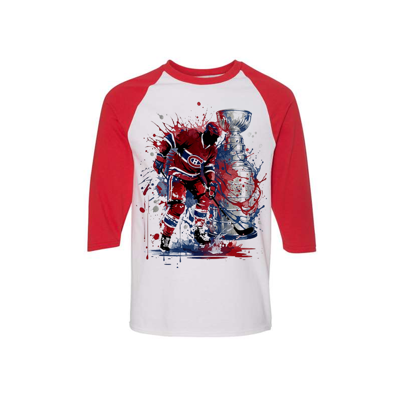 Canadien-Serie-Raglan