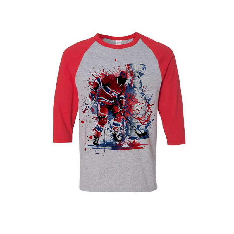 Canadien-Serie-Raglan
