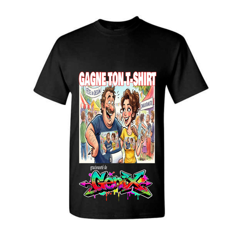 T-Shirt Caricature - Cartoon