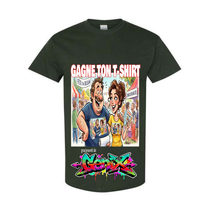 T-Shirt Caricature - Cartoon