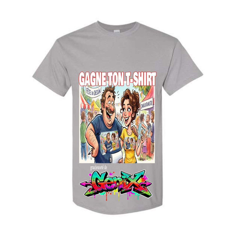 T-Shirt Caricature - Cartoon