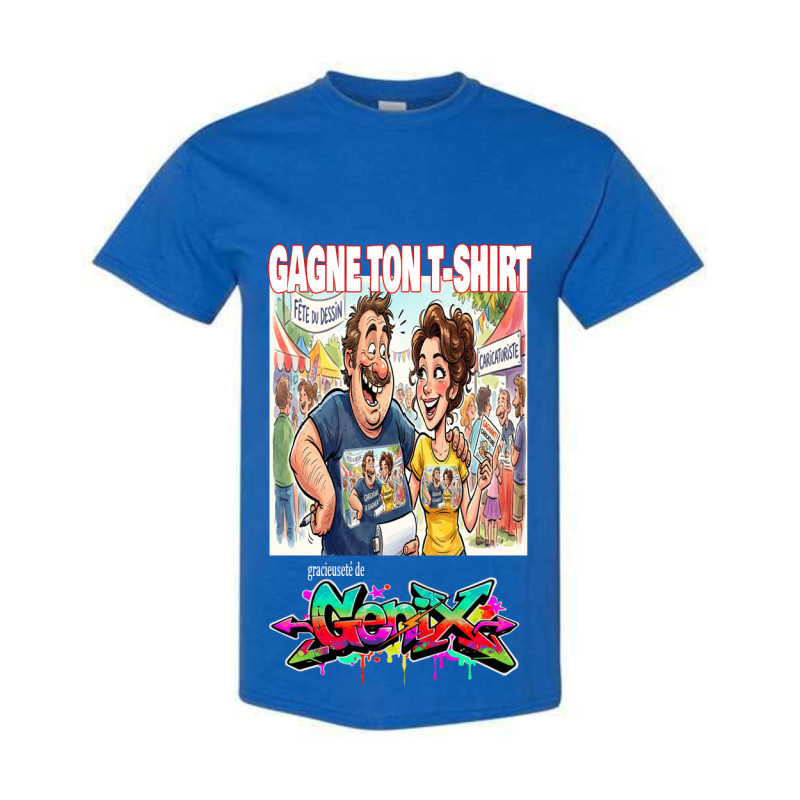T-Shirt Caricature - Cartoon