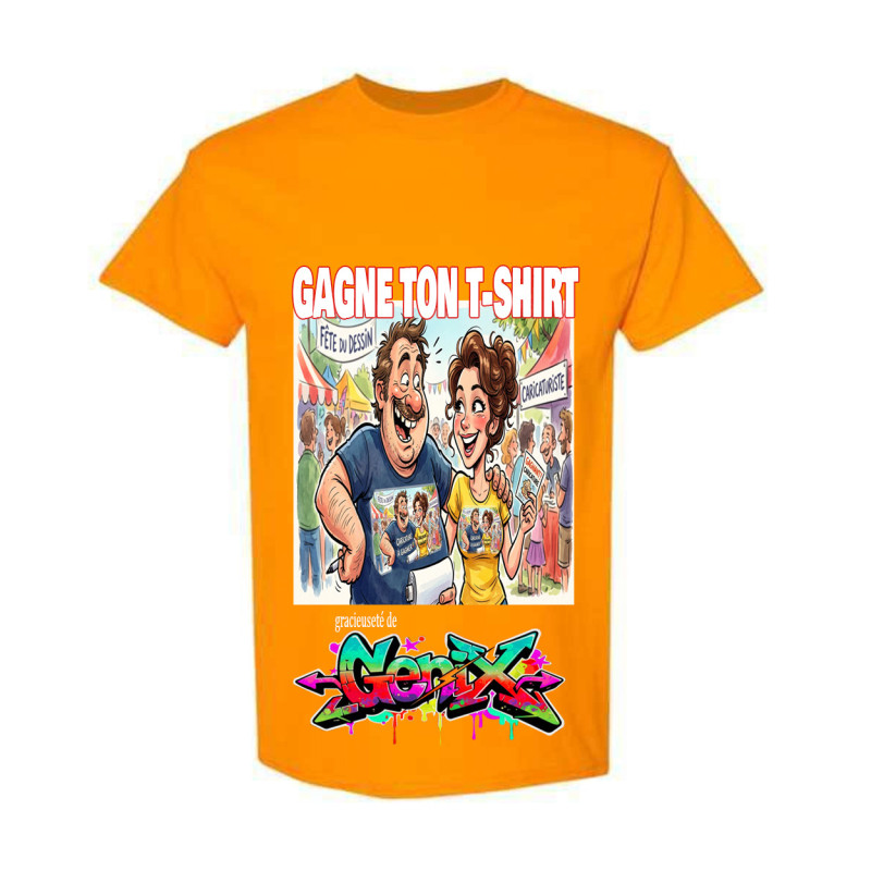 T-Shirt Caricature - Cartoon