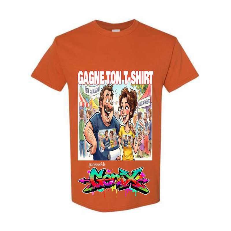 T-Shirt Caricature - Cartoon