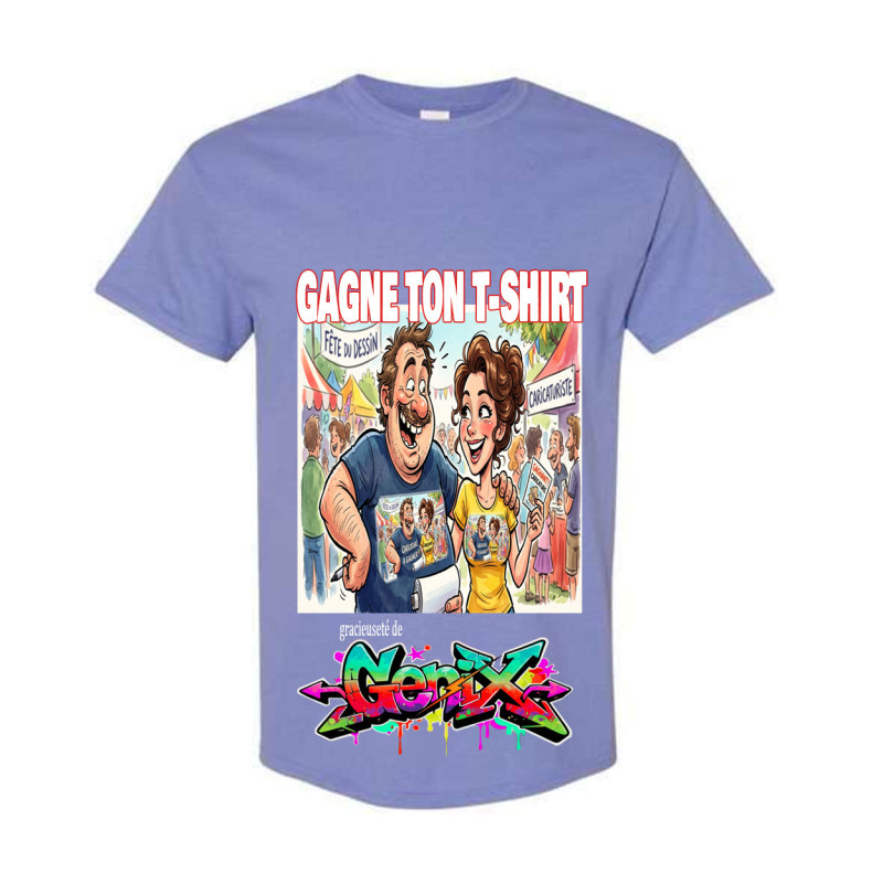 T-Shirt Caricature - Cartoon