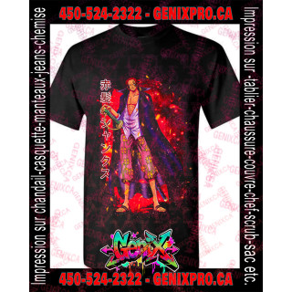 TSHIRT One Piece Shanks le Roux