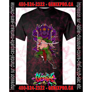 TSHIRT One Piece Roronoa Zoro-2