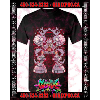 TSHIRT One Piece Luffy GEAR5-4