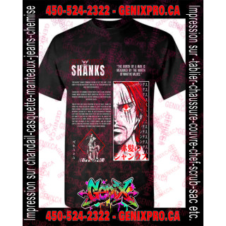 TSHIRT One Piece Shanks le Roux-2
